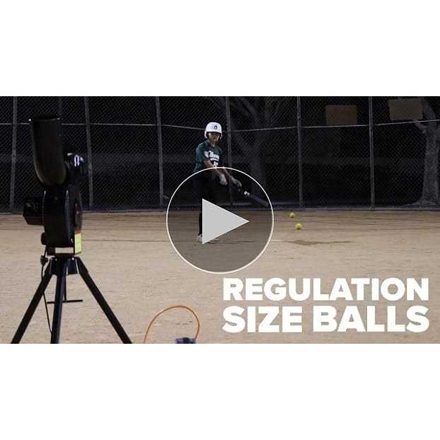 Powernet Launch F-lite Ultra Light Dimpled Practice Balls Coaching Bucket Bundle for Pitching Machine - Image 3