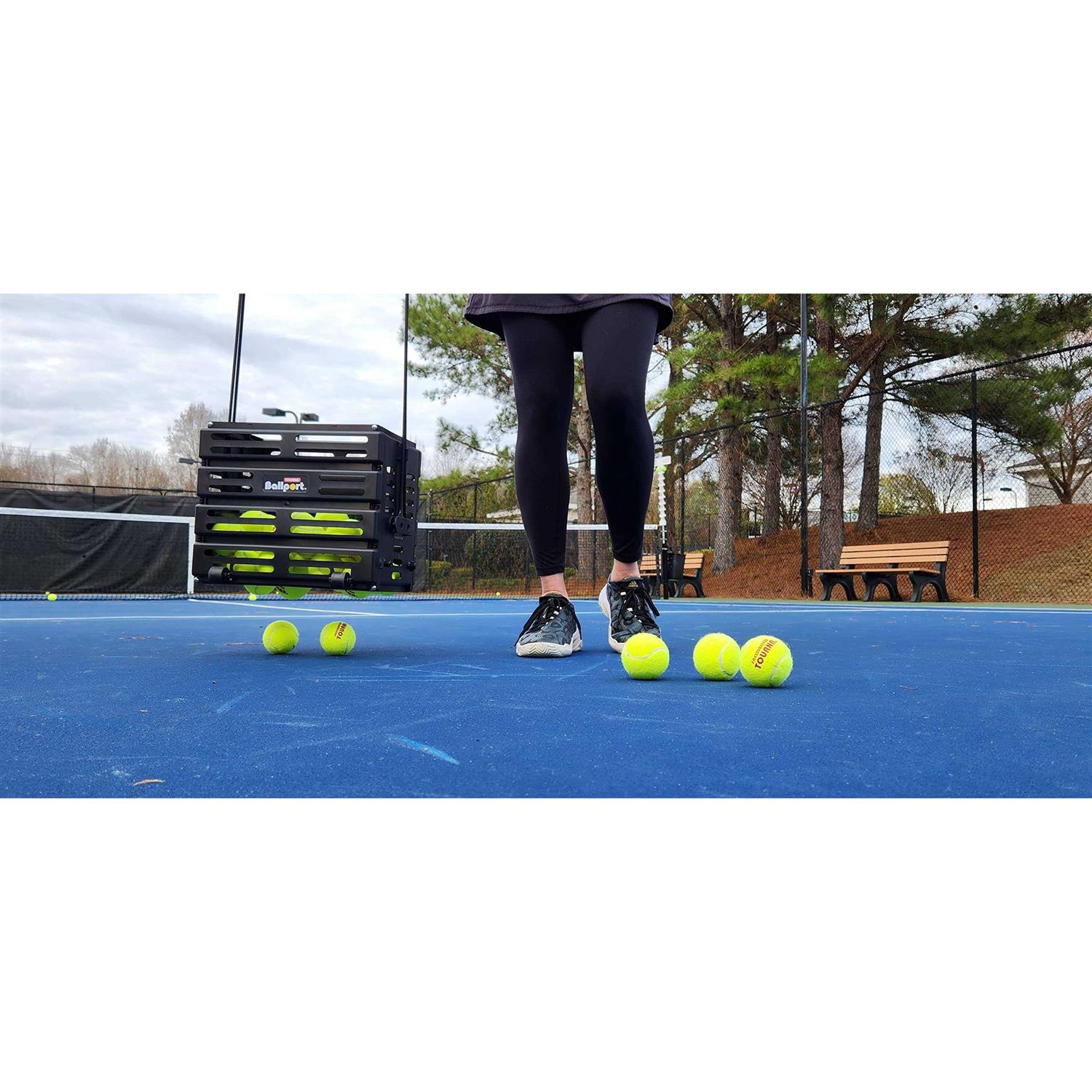 Tourna Pressurless Tennis Balls Box of 144 - Image 3