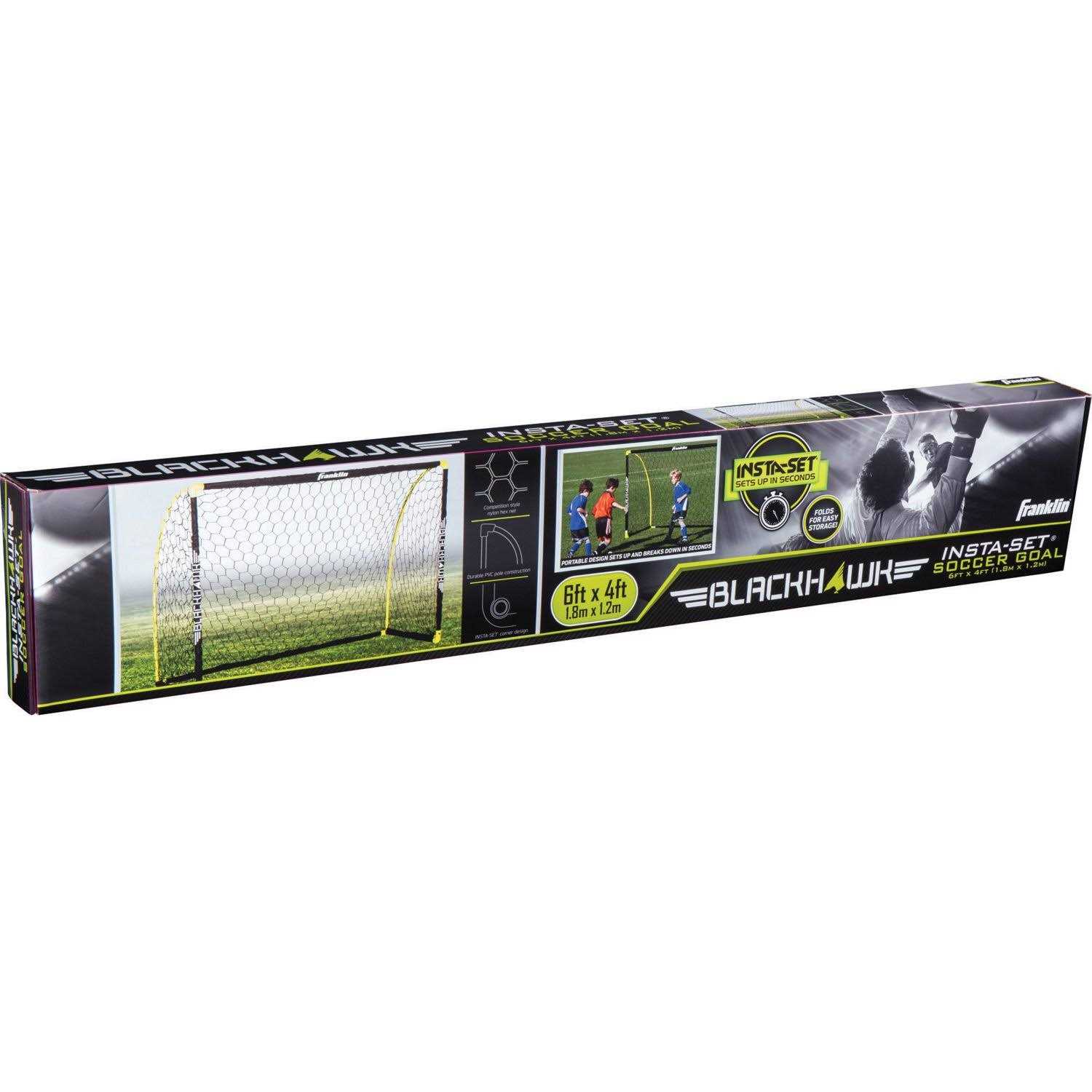 Franklin Sports 6& x 4& Insta-Set Portable Soccer Goal - Image 3