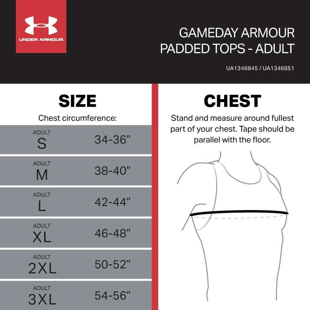 Under Armour Men's Gameday Armour Pro 5-Pad Top - Image 5
