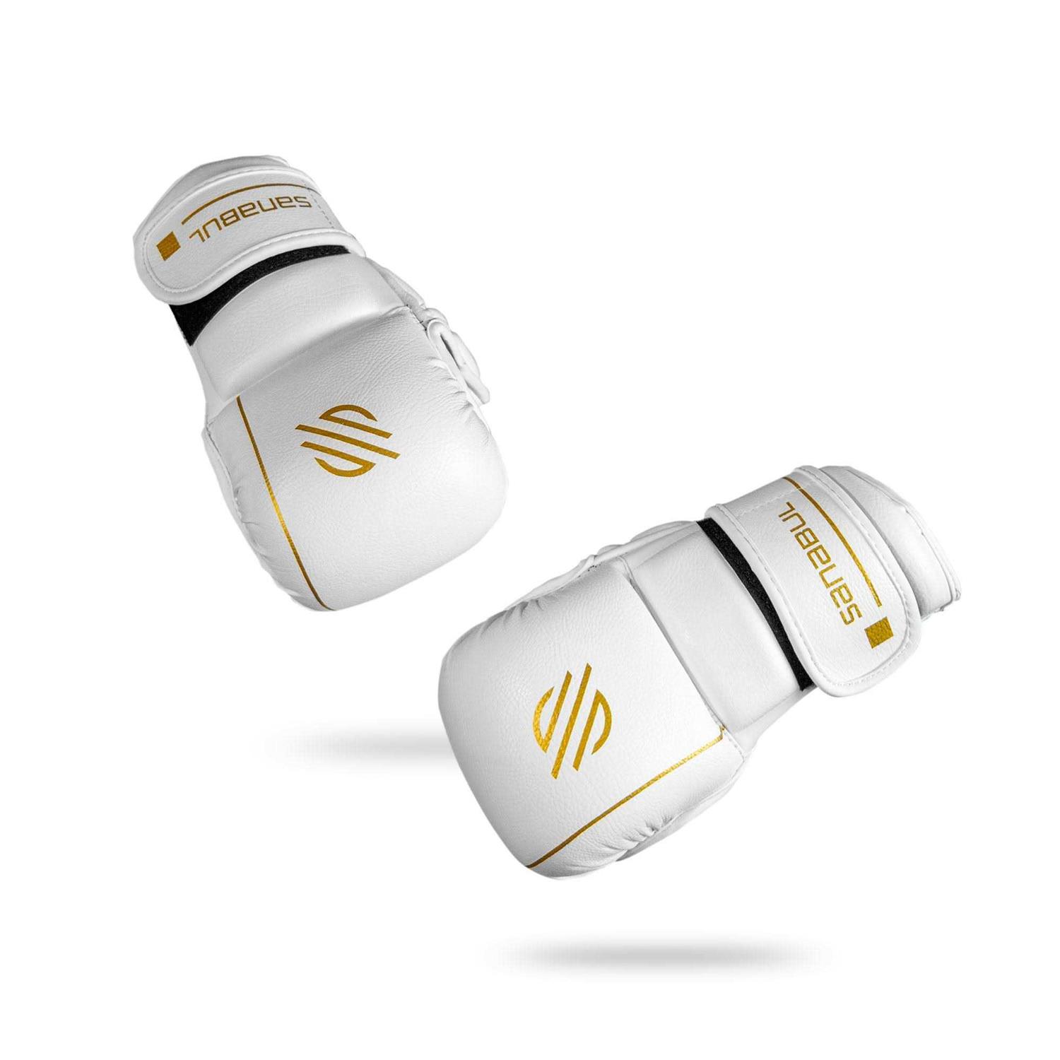 Sanabul Gold Strike Puffy MMA Gloves - Image 5