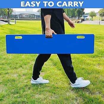 Prolee Soccer Rebounder Board 40X16 Foldable Soccer Wall with 2 Angles Rebound Board for Passing & Shooting Practice - Image 4