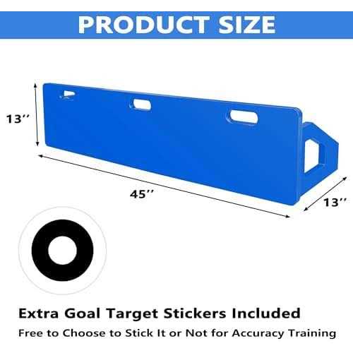 Prolee Soccer Rebounder Board 40X16 Foldable Soccer Wall with 2 Angles Rebound Board for Passing & Shooting Practice - Image 5
