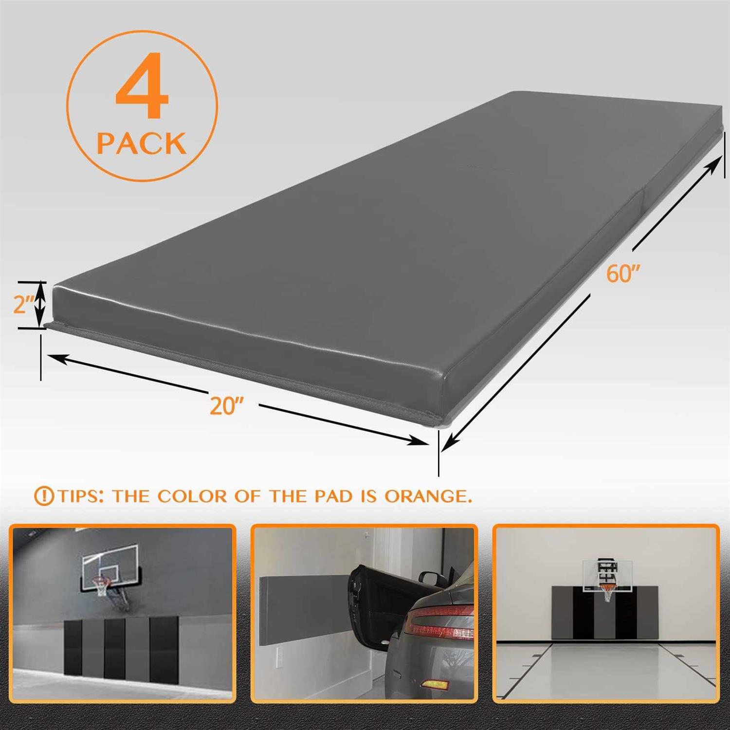 Progoal Wall Thick Foam,gym Basketball-court Garage Protectors Protection Wall Padding - Image 3