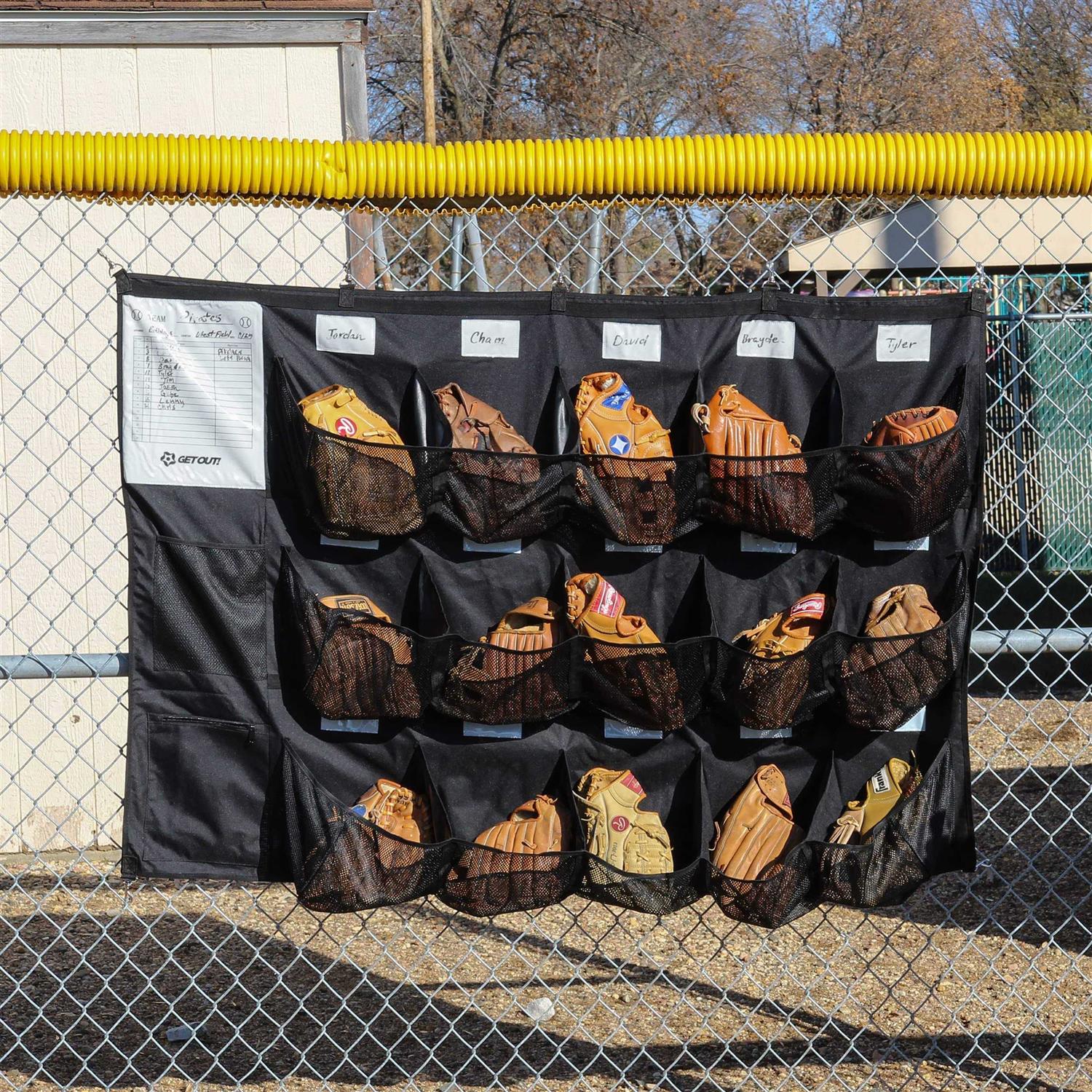 Get Out! Hanging Baseball Helmet Bag - Image 4