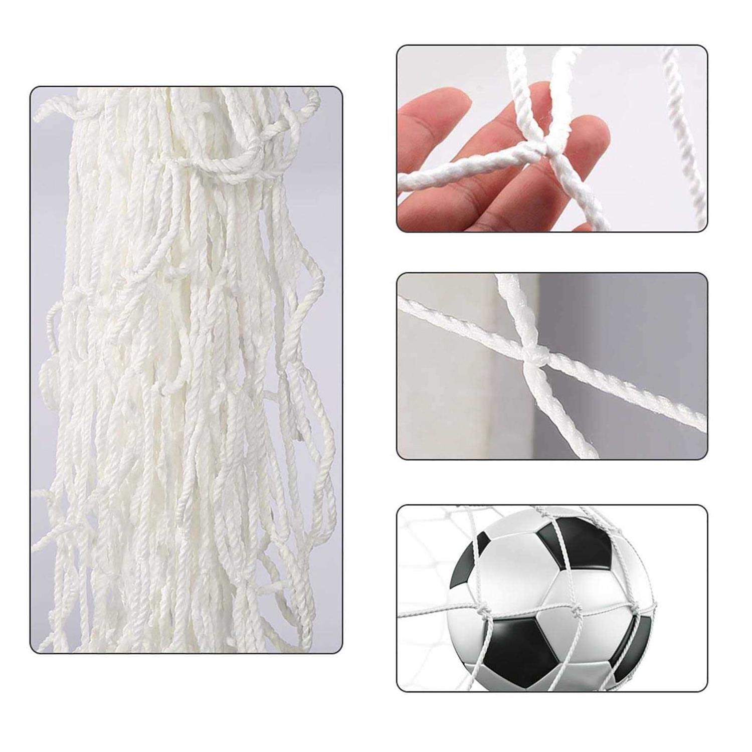 Cyrank Soccer Net Kids Soccer Net for Replacement Goal Net and Soccer Goal Straps - Image 3