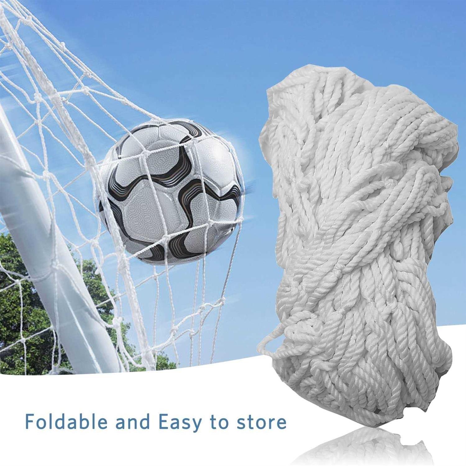 Cyrank Soccer Net Kids Soccer Net for Replacement Goal Net and Soccer Goal Straps - Image 4