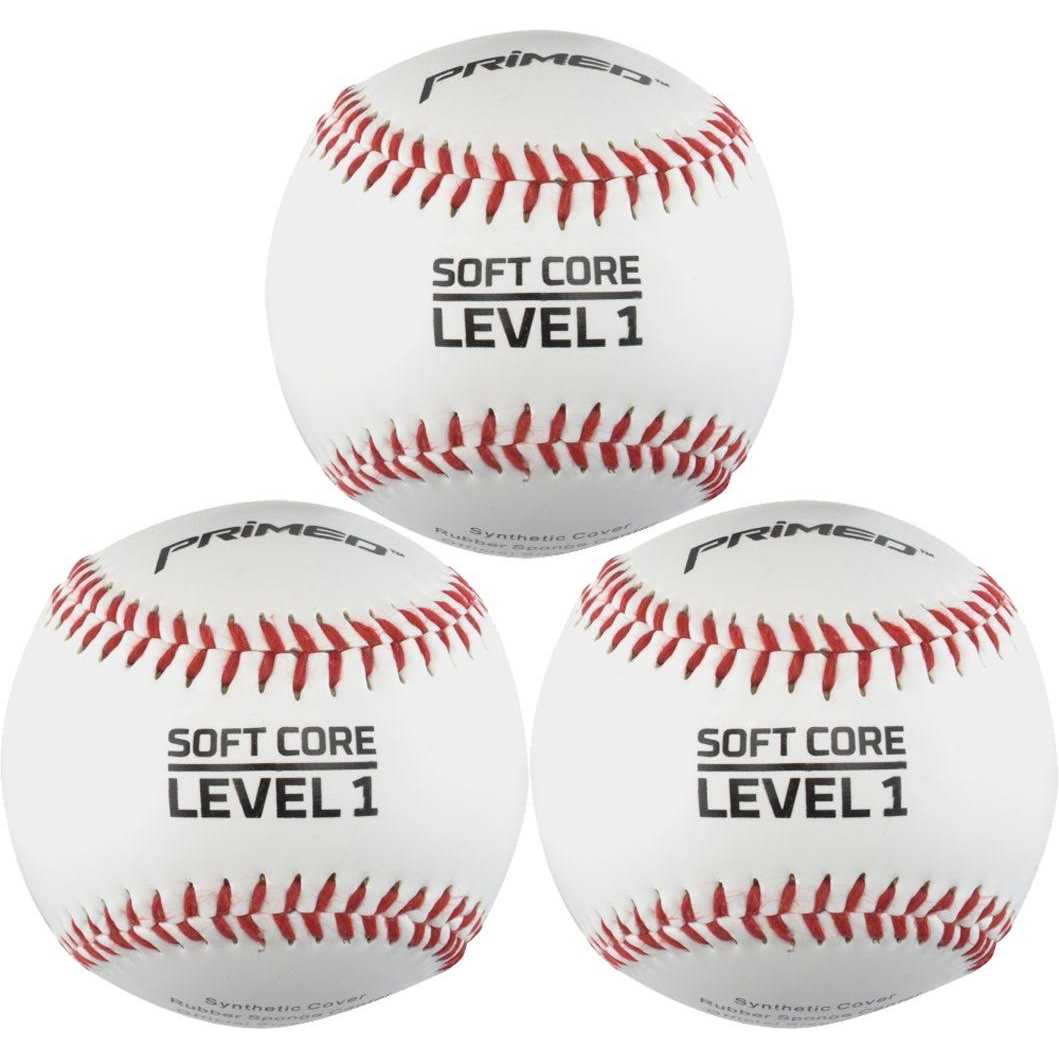 PRIMED Soft Core Level Baseballs
