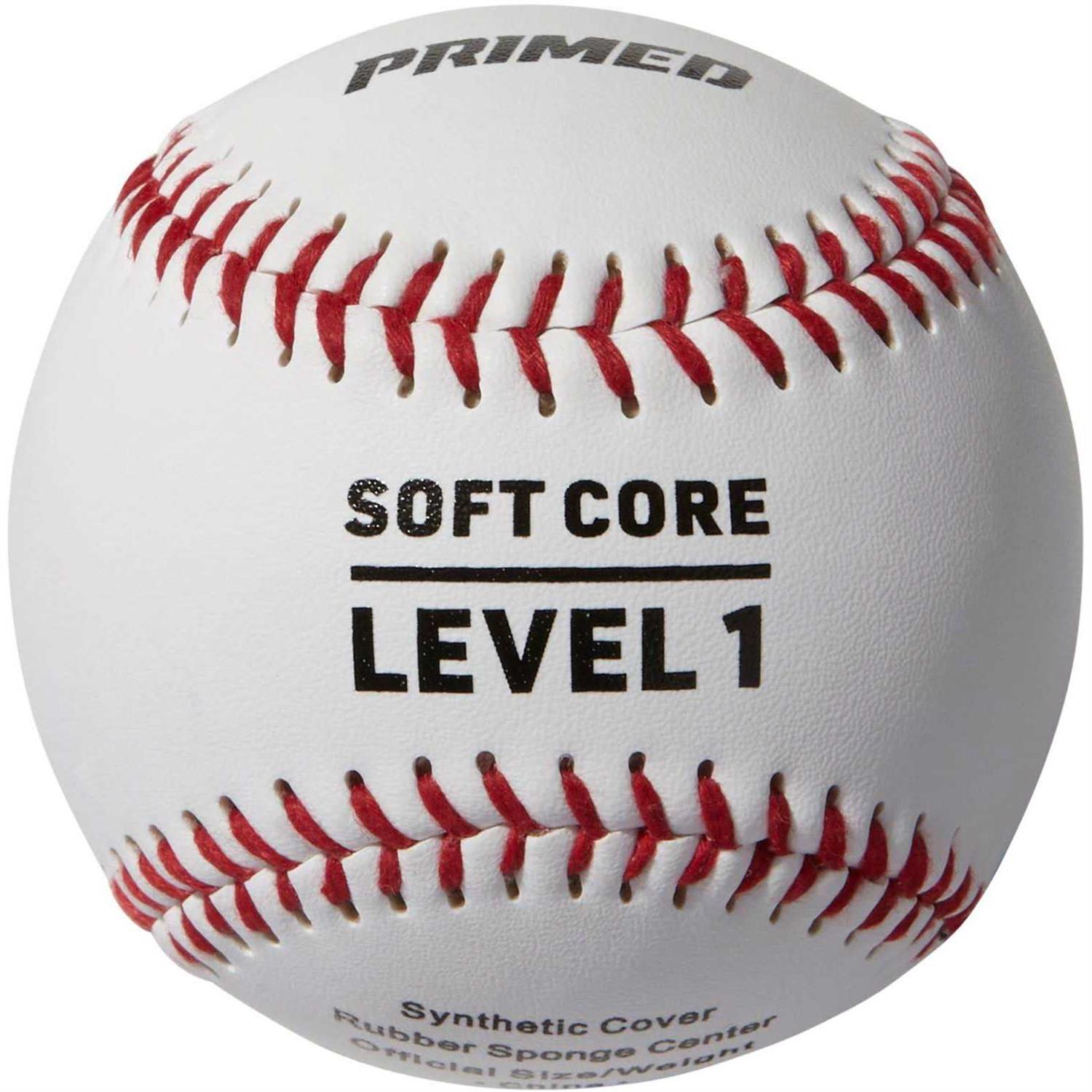 PRIMED Soft Core Level Baseballs