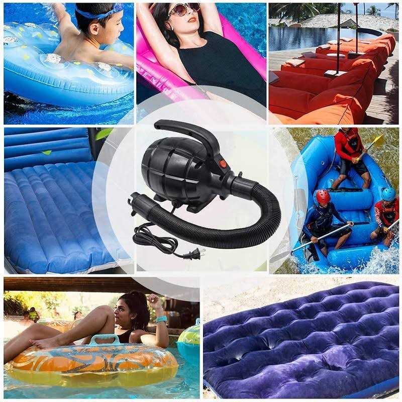 HEETHYCOOL Electric Air Pump for Inflatables Air Mattress Pump for Swi - Image 3