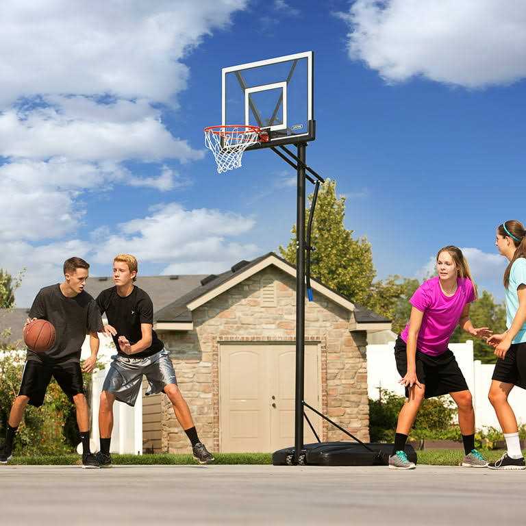 Lifetime Adjustable Portable Basketball Hoop - Image 3