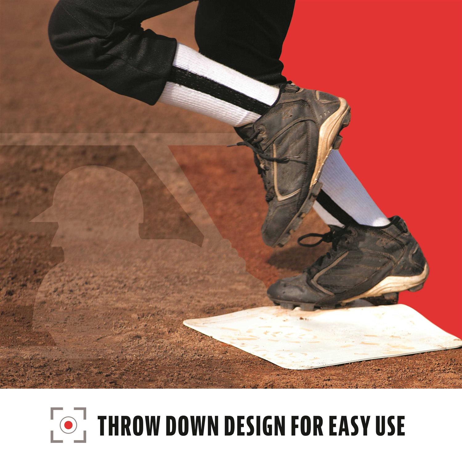 Franklin MLB Throw Down Rubber Base Set - Image 5