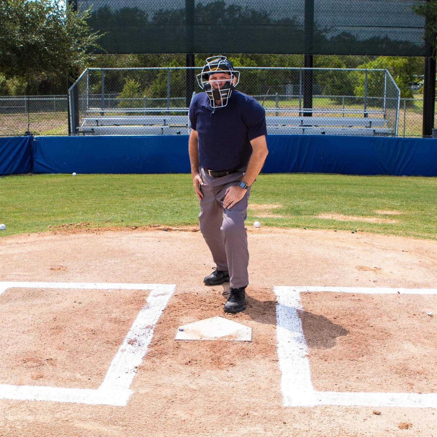 Champion Sports Single Knee Umpire Leg Guard - Image 5