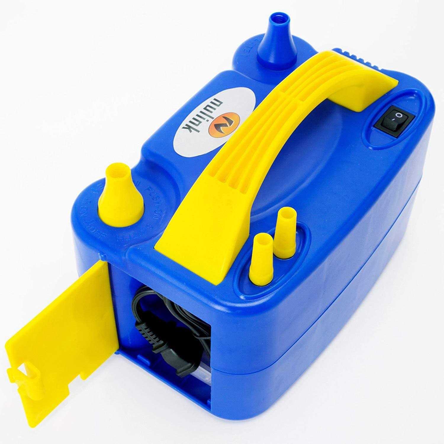 NuLink Electric Portable Dual Nozzle Balloon Blower Pump Inflation for Decoration - Image 4