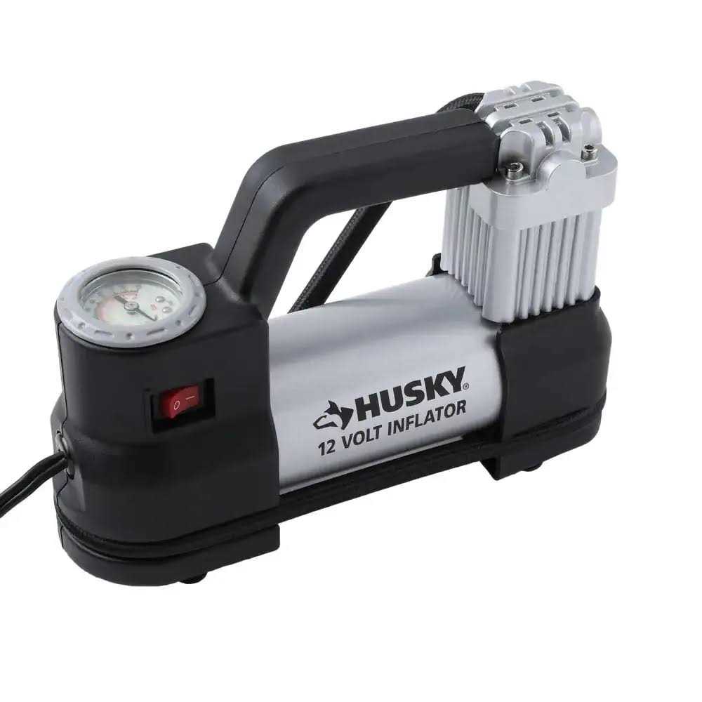 Husky 12-Volt Corded Electric Inflator - Image 3