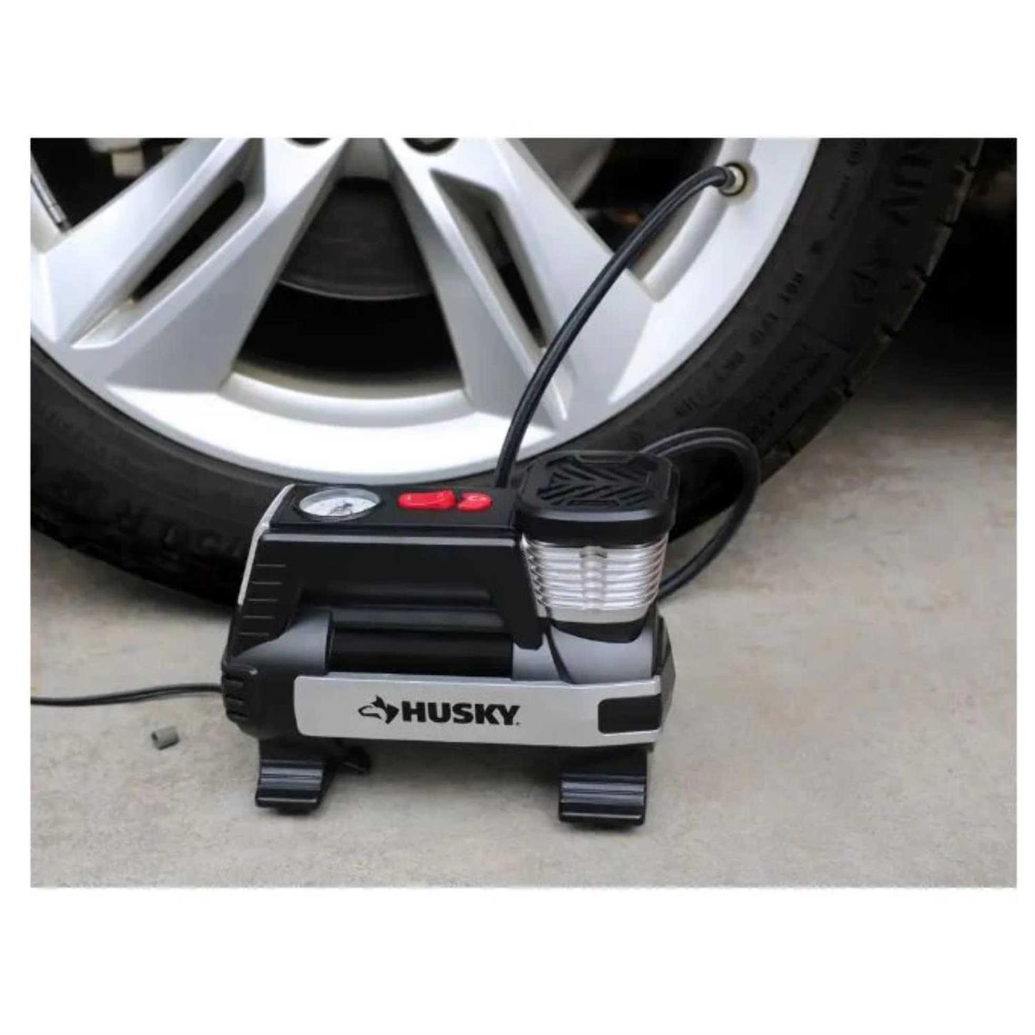 Husky 12-Volt Corded Electric Inflator - Image 4