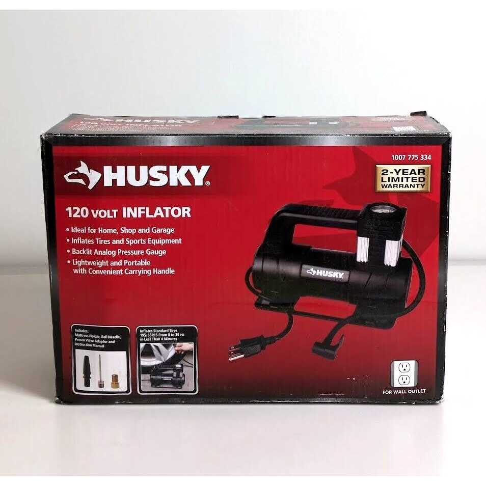 Husky 120-Volt 3-Wired Inflator - Image 4