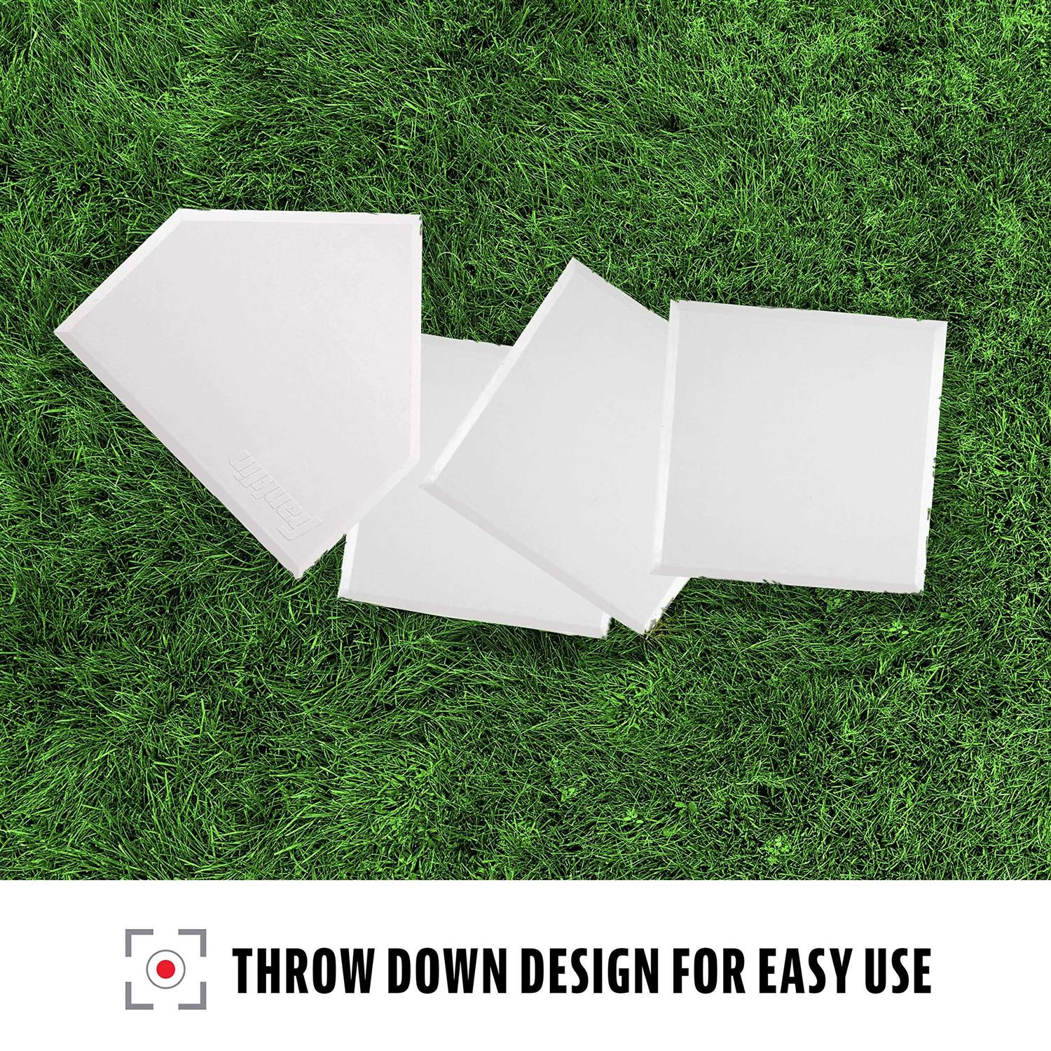 Franklin Sports MLB 4-Piece Deluxe Rubber Base Set - Image 5