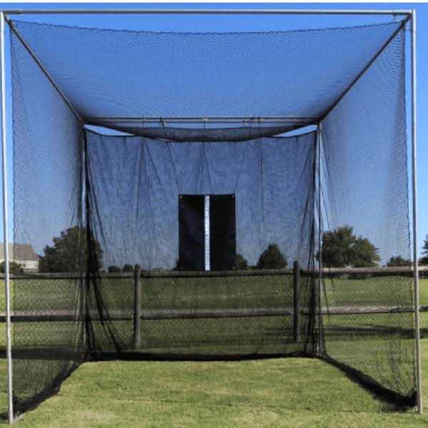 Cimarron Sports 10x10x10 Masters Golf Net and Baffle with Golf Net Target - Image 4