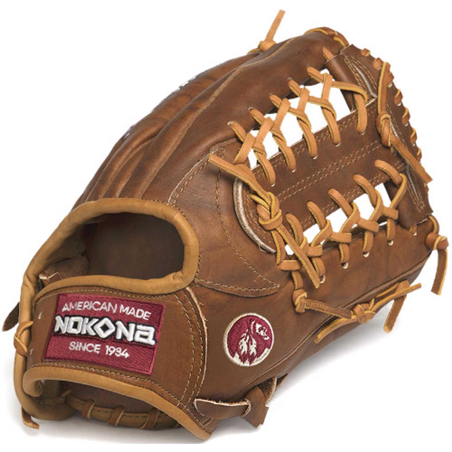 Nokona 12.75 Classic Walnut Series Glove - Image 5