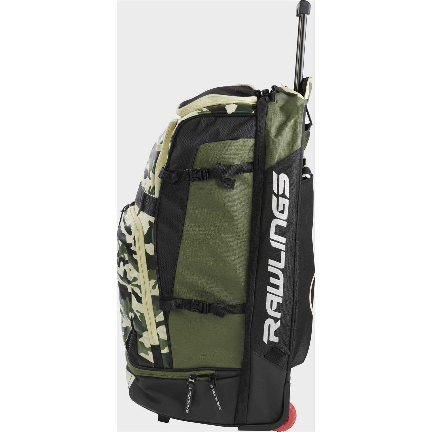 Rawlings R1801 Wheeled Catcher's Backpack - Image 5