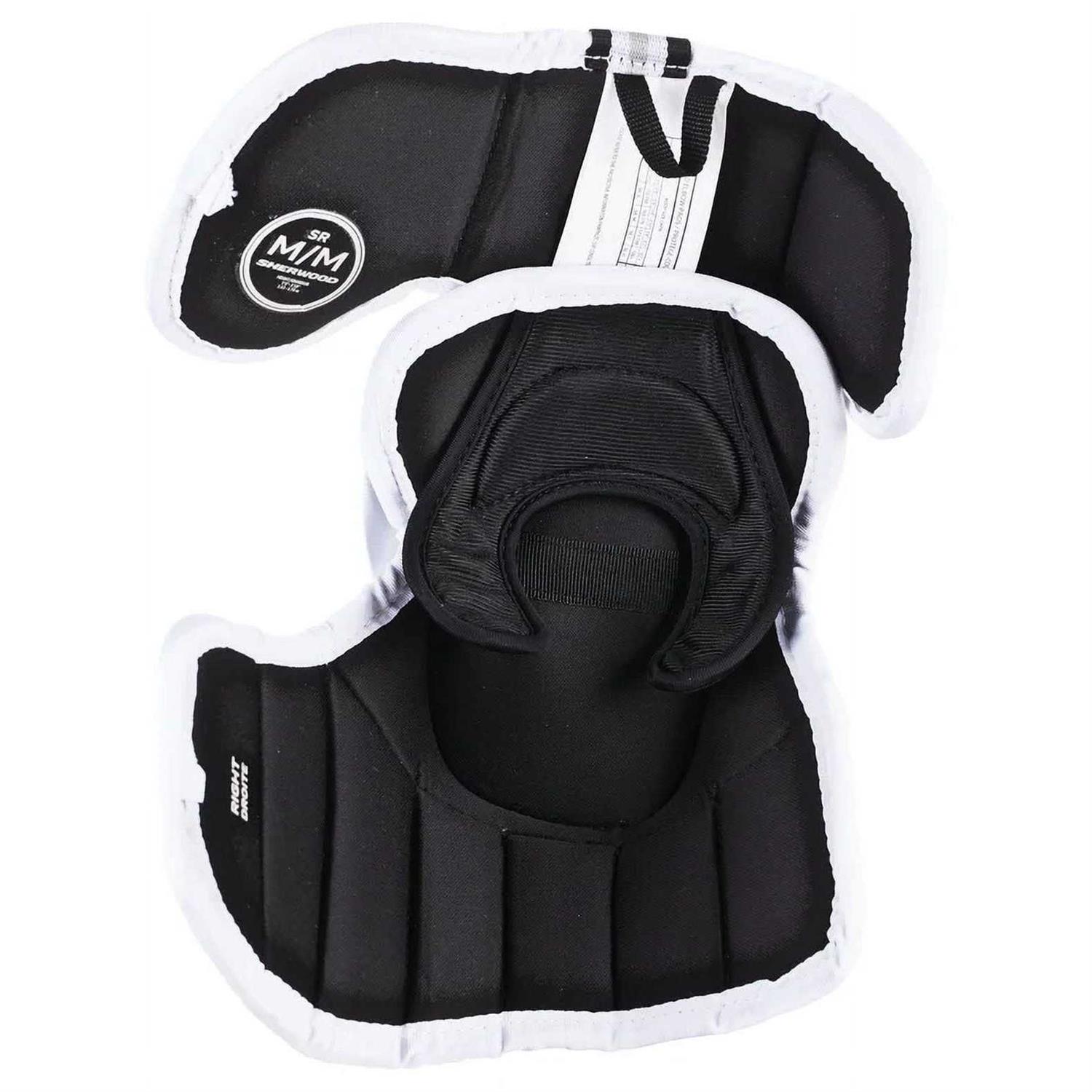 Sherwood 5030 HOF Senior Hockey Soft Cap Elbow Pads - Image 3