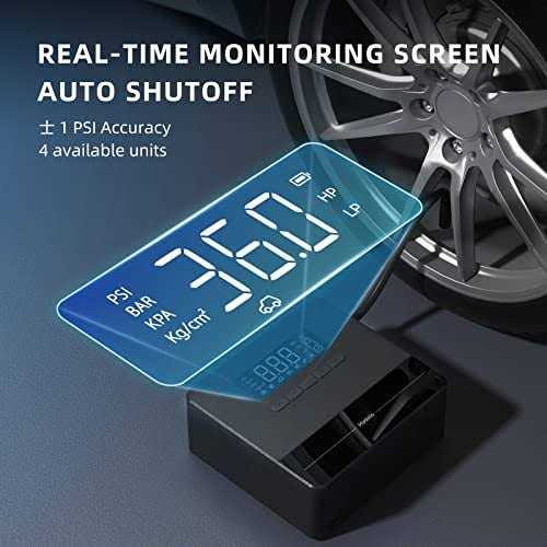 Hydsto 20PSI SUP Electric Air Pump High Pressure Paddle Board Pump - Image 3