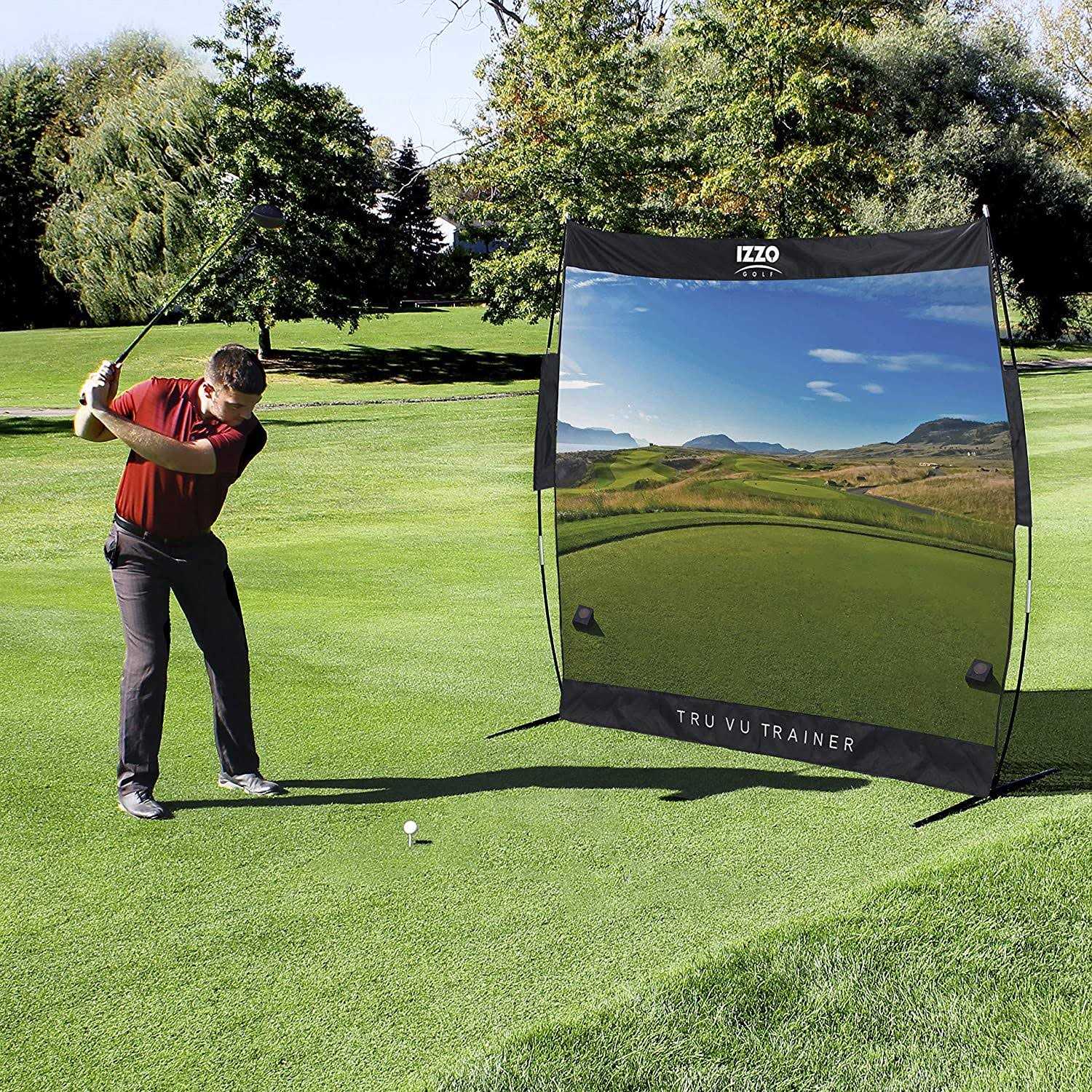 Izzo Golf Tru Vu Trainer Hitting Net - Image 5