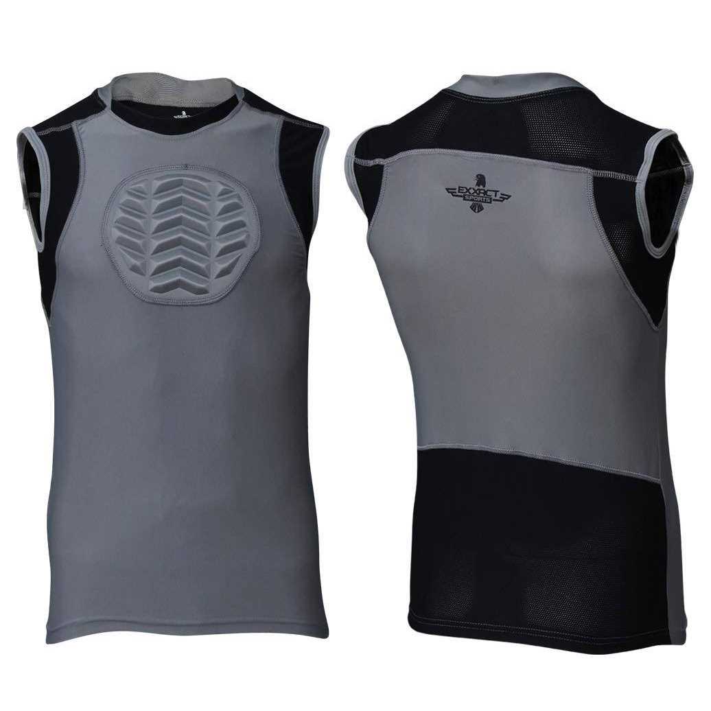 Exxact Sports Youth Baseball Chest Protector Padded Sternum Chest Guard - Image 3