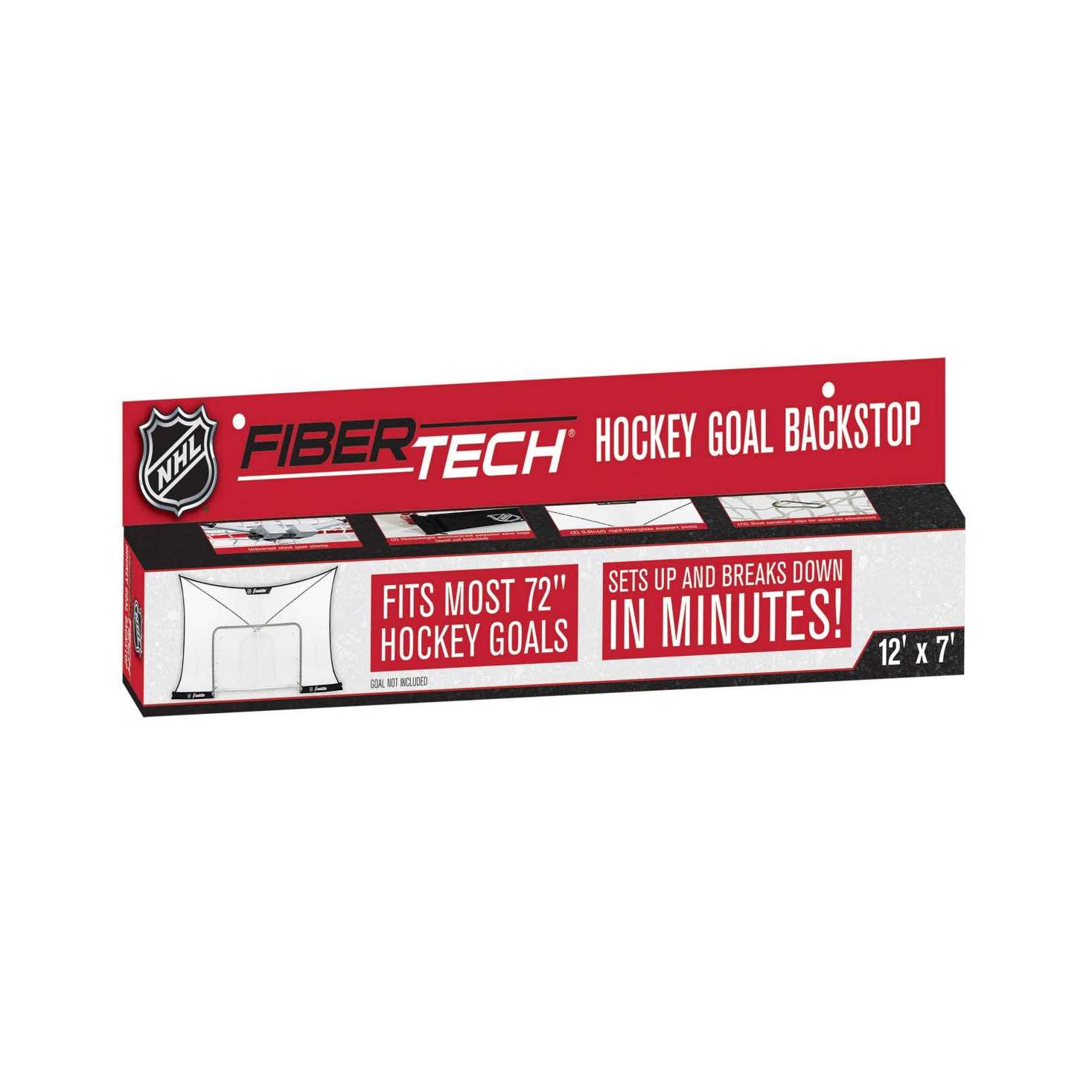 Franklin NHL Fibertech Hockey Goal Backstop - Image 3