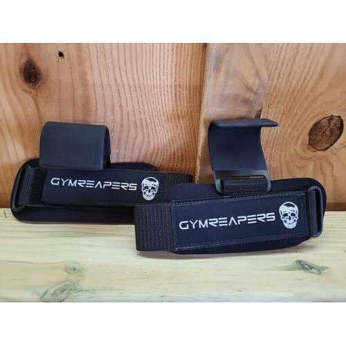 Gymreapers Weight Lifting Hooks Heavy Duty Power Wrist Straps Hand Grip Support For Deadlifts - Image 4