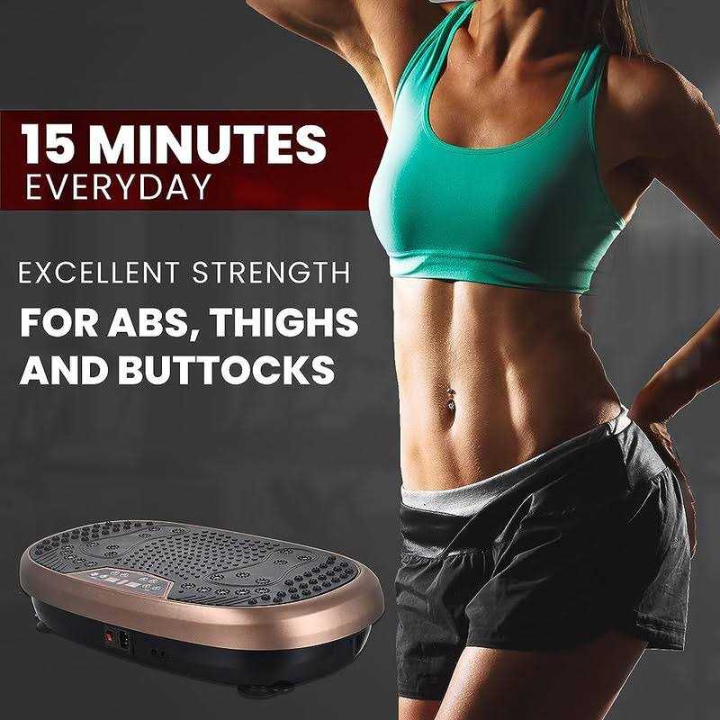 Eilison Fitpro Vibration Plate Exercise Machine Body Vibration Platform Exercise Machine - Image 4
