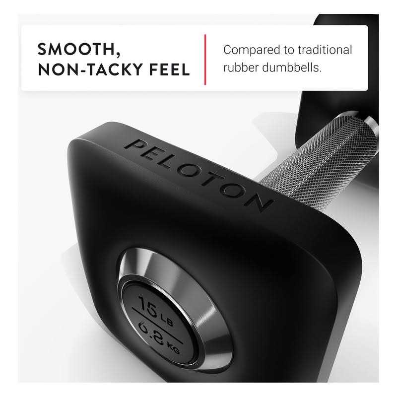Peloton Dumbbells Ergonomically Designed Pair of Cast Iron Weights With Urethane Coating and Nonslip Grip - Image 5