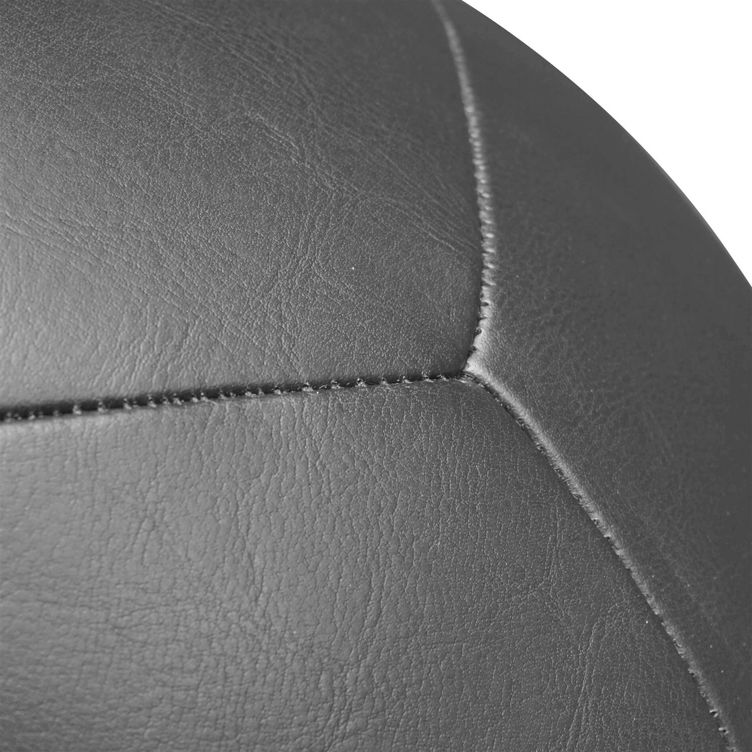 Titan Fitness Soft Leather Medicine Wall Ball - Image 4