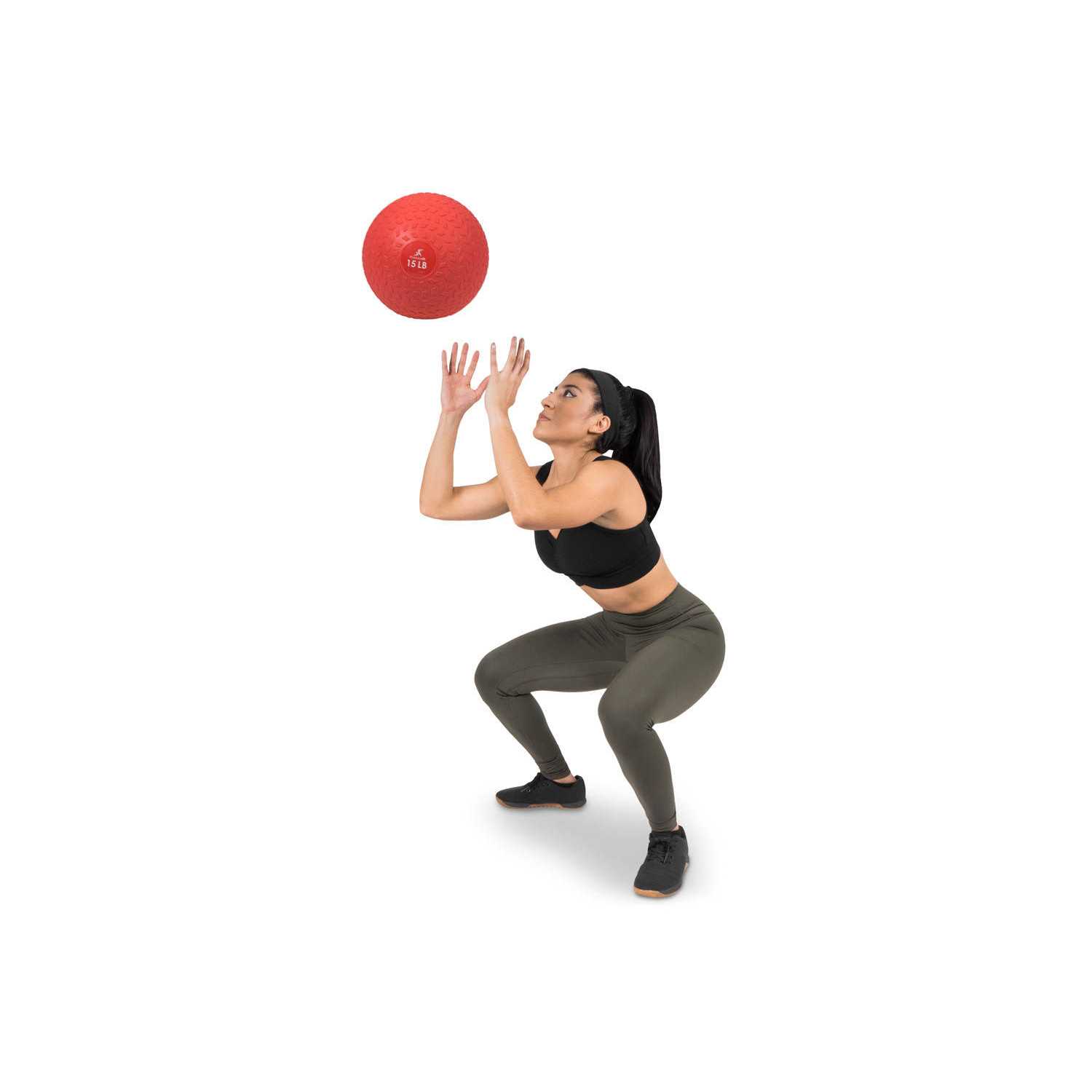 ProsourceFit Tread Slam Ball - Image 4