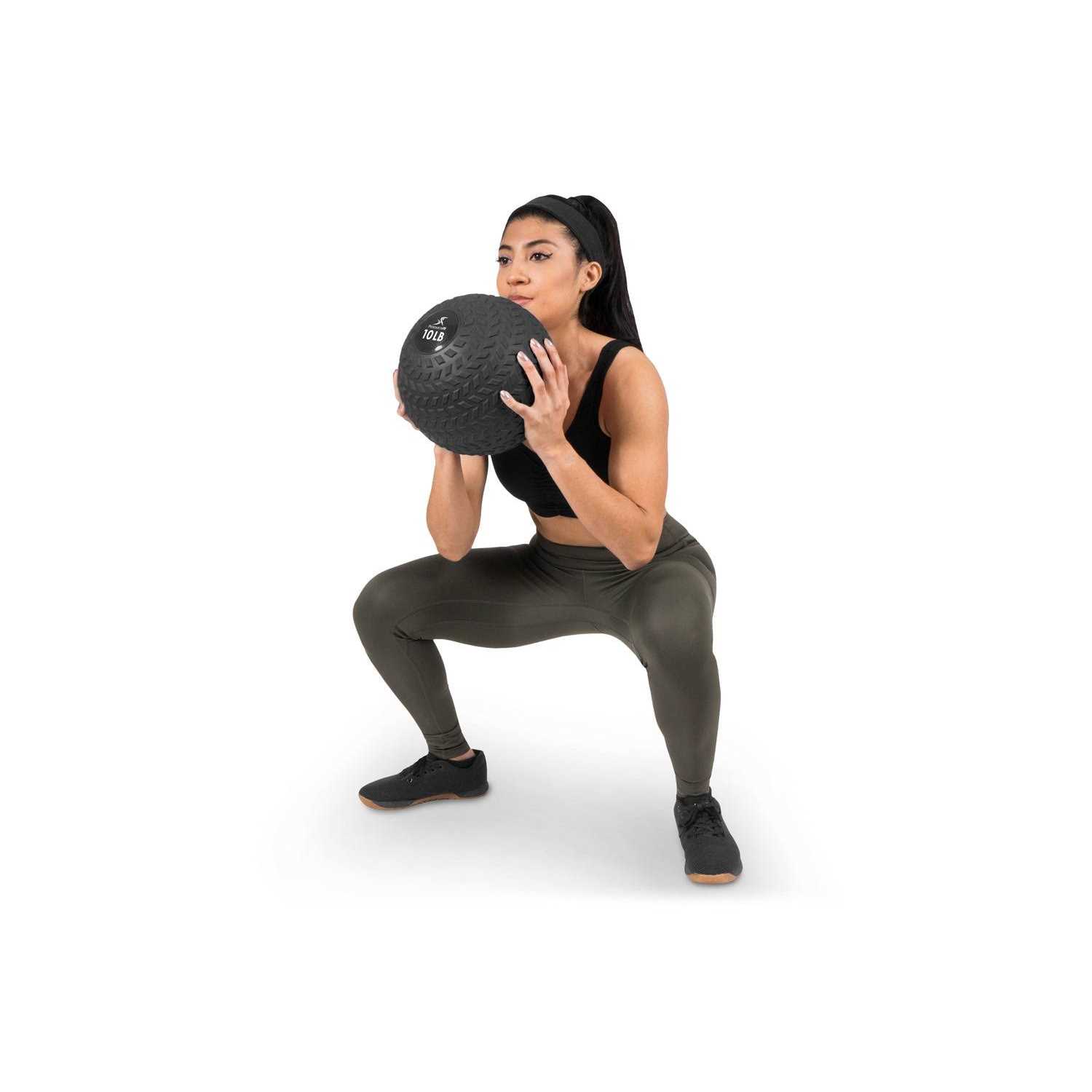 ProsourceFit Tread Slam Ball - Image 5