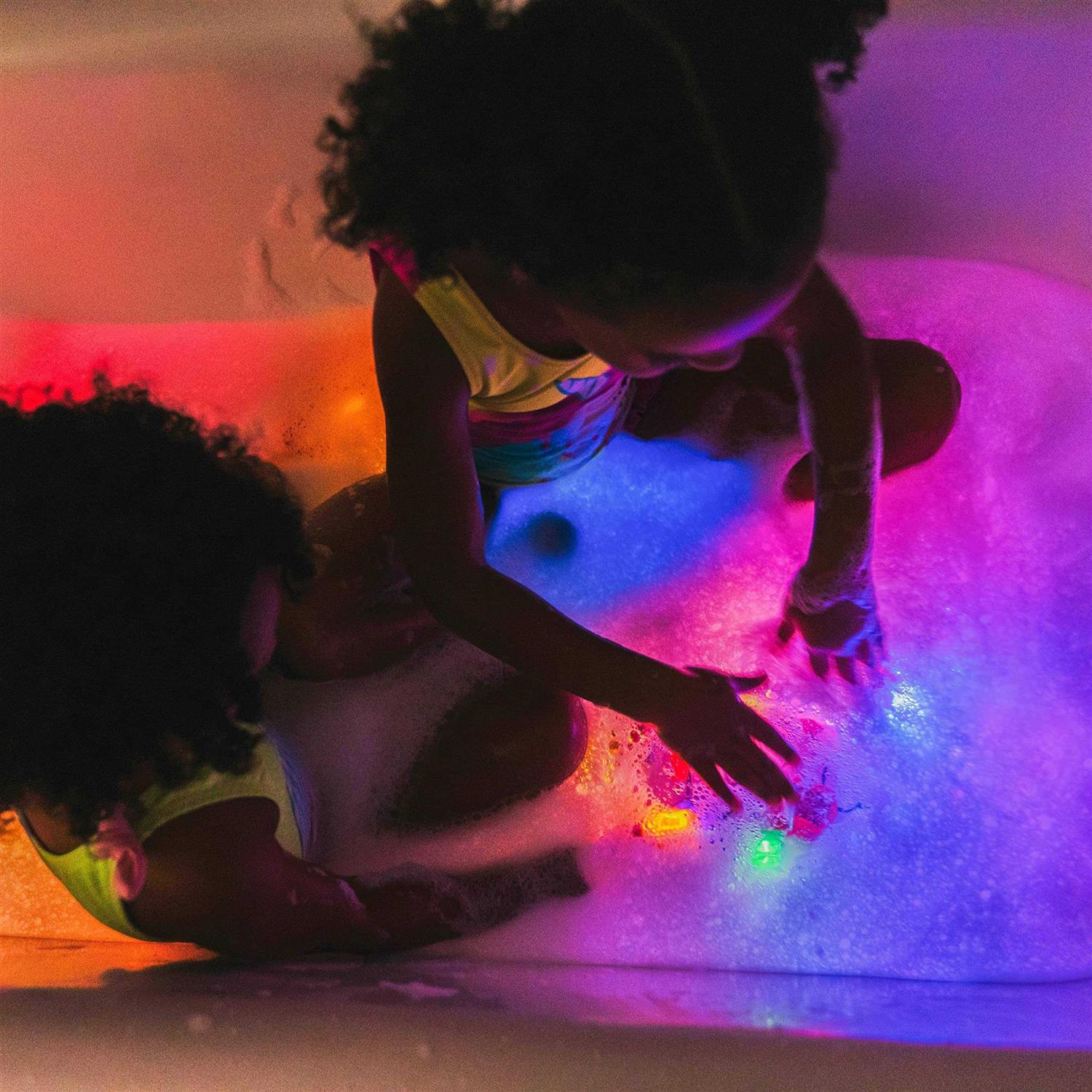 Glo Pals Water-Activated Light-Up Cubes Bundle for Sensory Play - Image 4