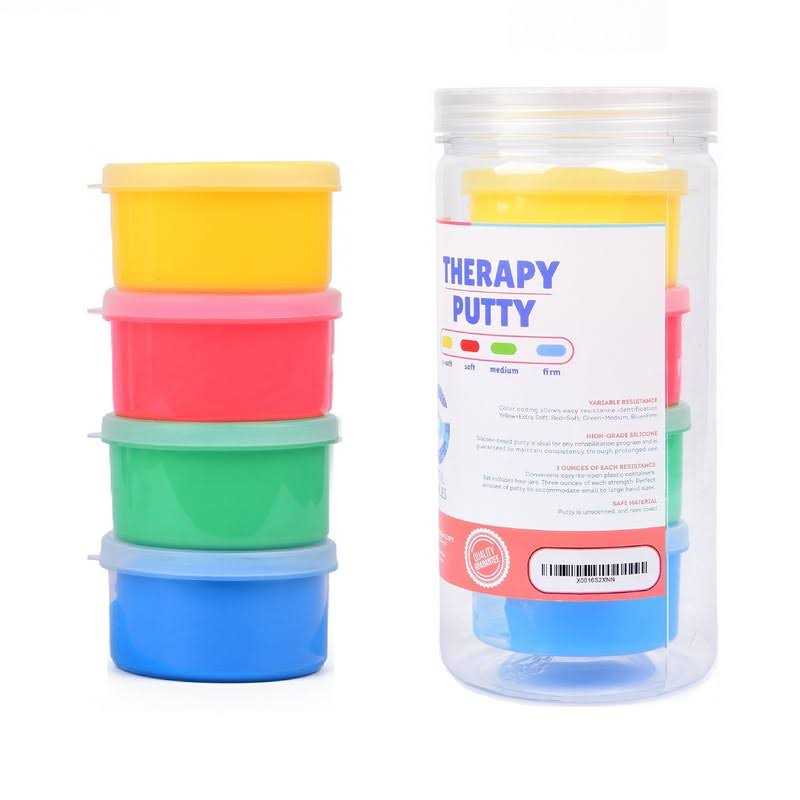Special Supplies Therapy Putty for Kids and Adults Resistive Hand Exercise Stress Relief Therapy Putty Kit - Image 4