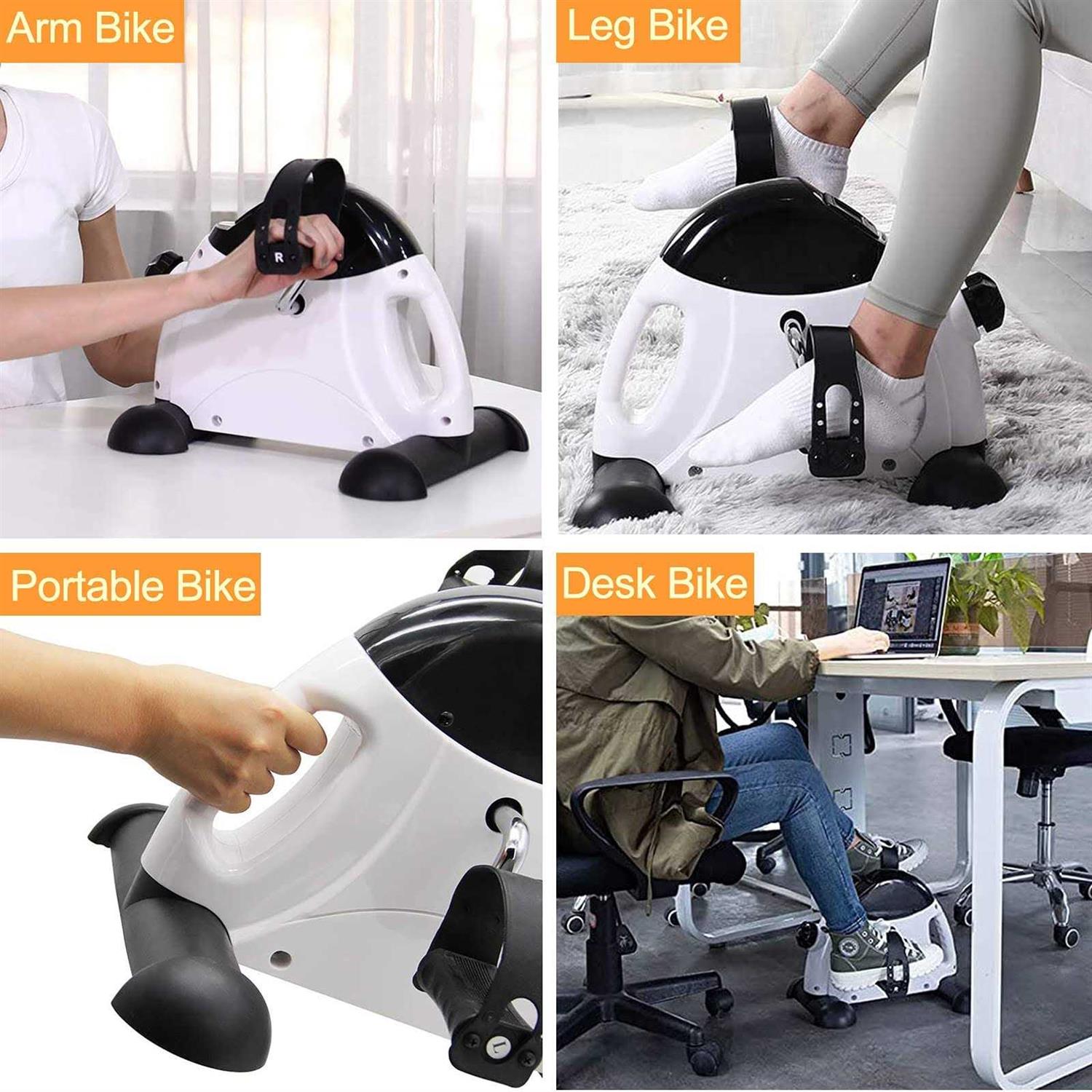 MOMODA Pedal Exerciser Under Desk Exercise Bike for Leg and Arm Cycling and Recovery Exercise - Image 3