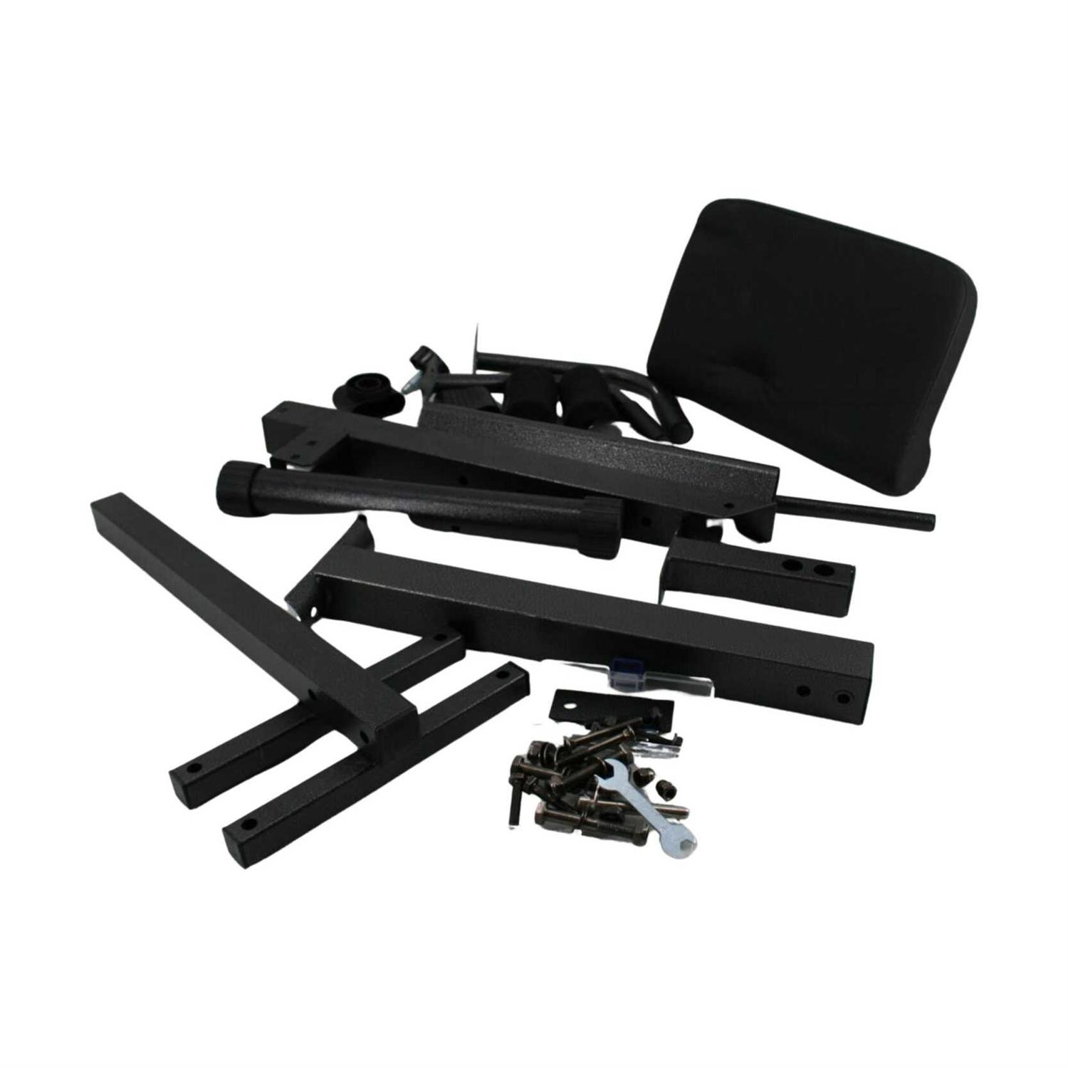 SUCXDZQ Roman Chair Back Extension Machine Hyperextension Bench with Angle Height Dual Adjustment - Image 5