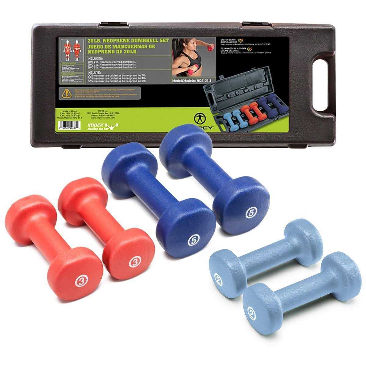 Marcy Neoprene Dumbbell Set - Image 3