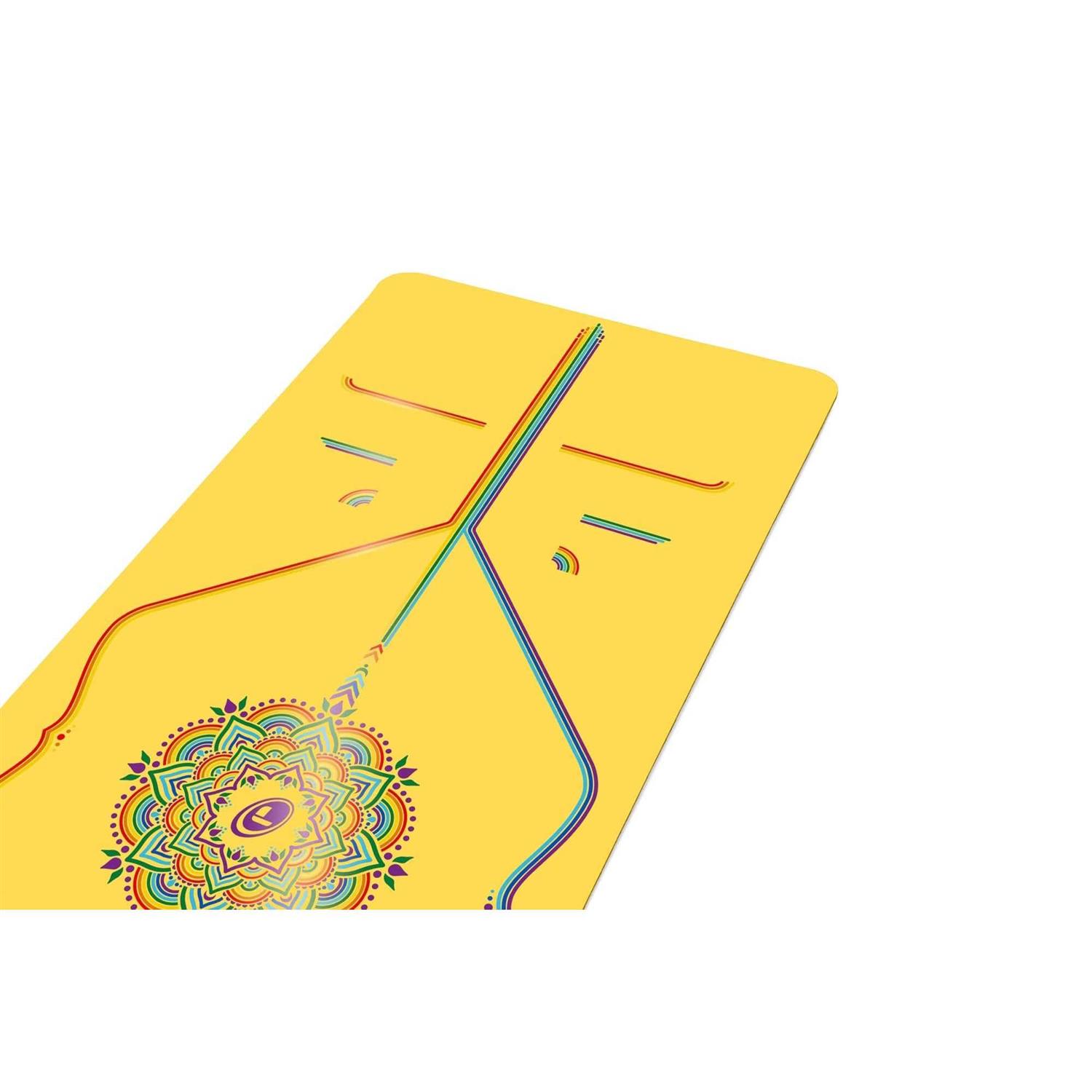 Liforme Printed Yoga Mat Collection Free Yoga Bag Patented Alignment System - Image 3