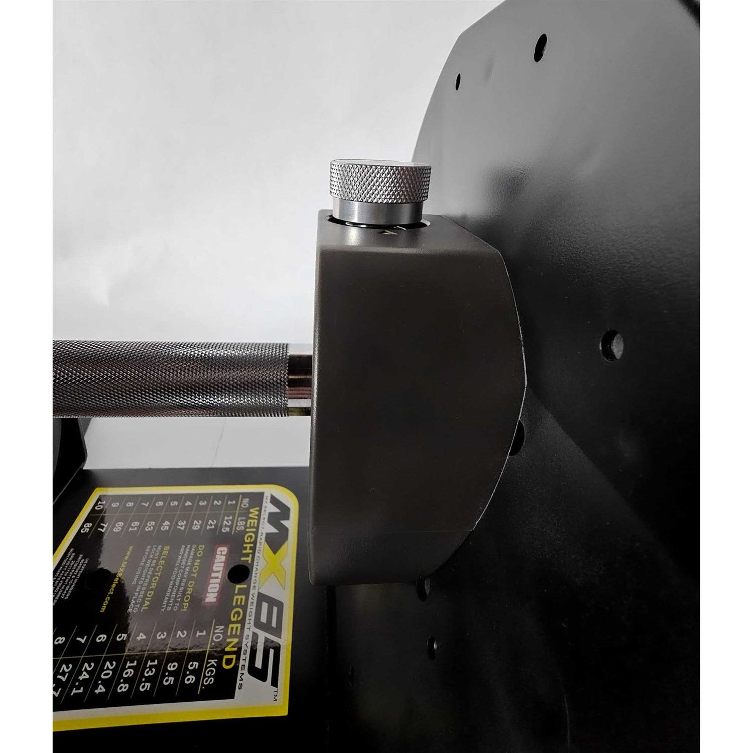 MX85 Rapid Change Adjustable Dumbbells Handle Dials - Image 4