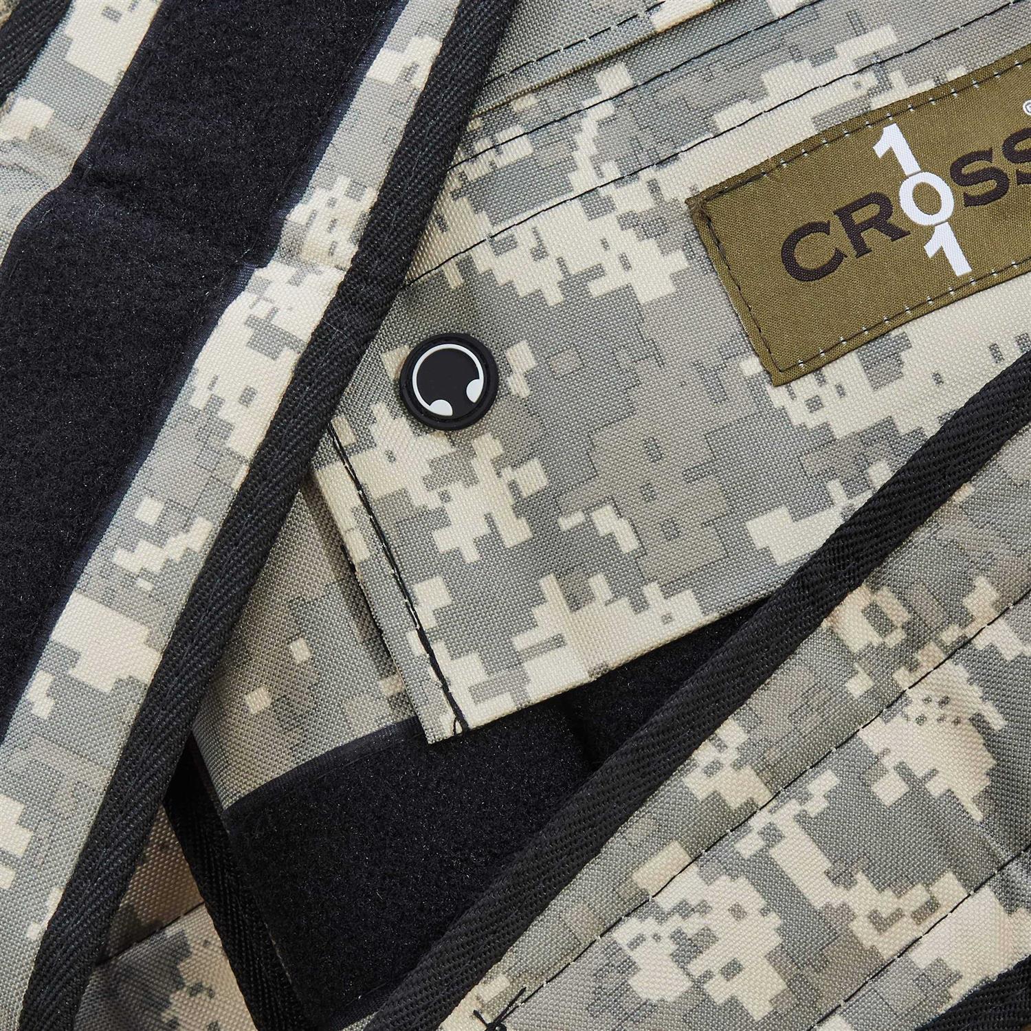 CROSS101 Adjustable Camouflage Weighted Vest Shoulder Pads - Image 3