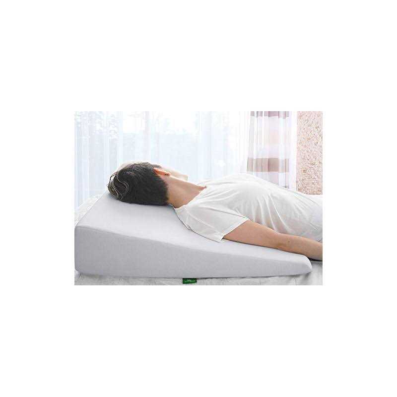 Cushy Form Bed Wedge Pillow for Sleeping Memory Foam - Image 5