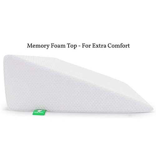 Cushy Form Bed Wedge Pillow for Sleeping Memory Foam - Image 5