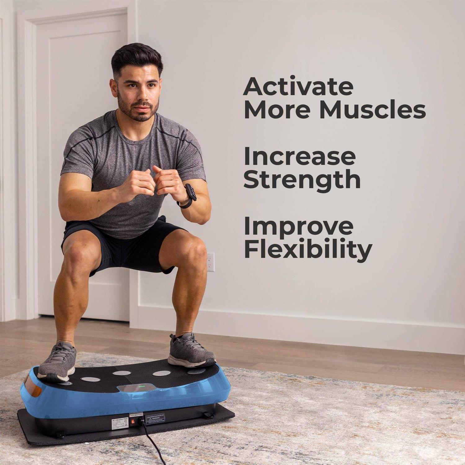 LifePro Rumblex 4D Vibration Plate Exercise Machine - Image 3