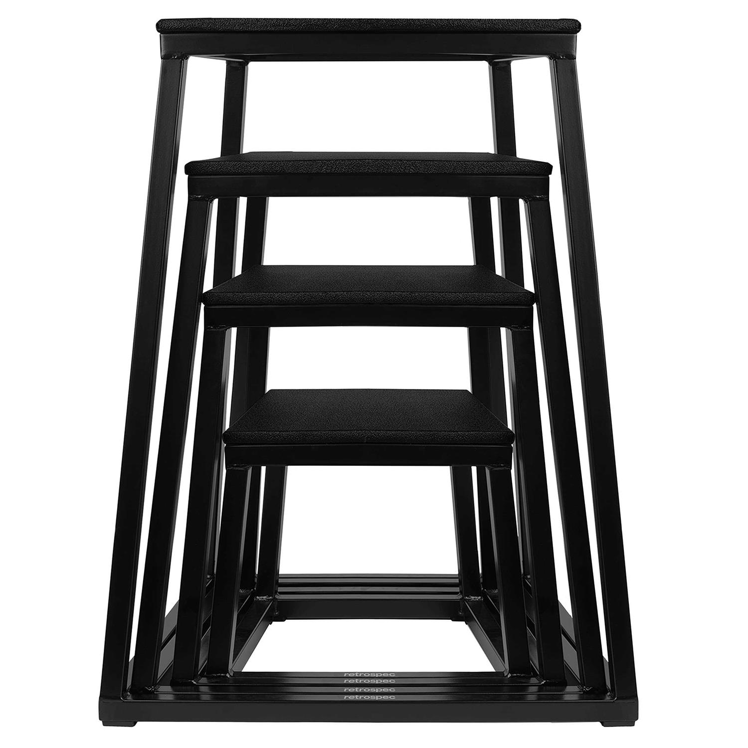 Retrospec Leap Plyo Box Jump Platforms for Home Gym Plyometric Jumping & Jump Box Exercise - Image 3