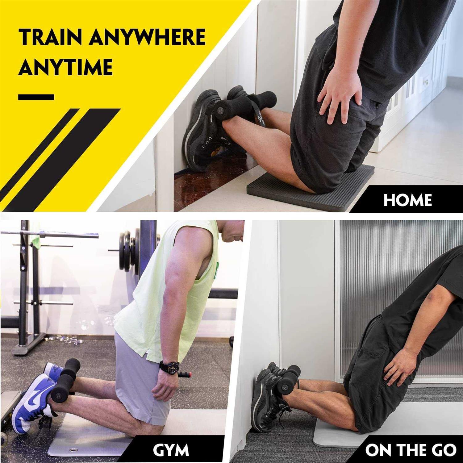 Nordic Hamstring Curl Strap Holds 420 Pounds Great for Hamstring Curls - Image 3