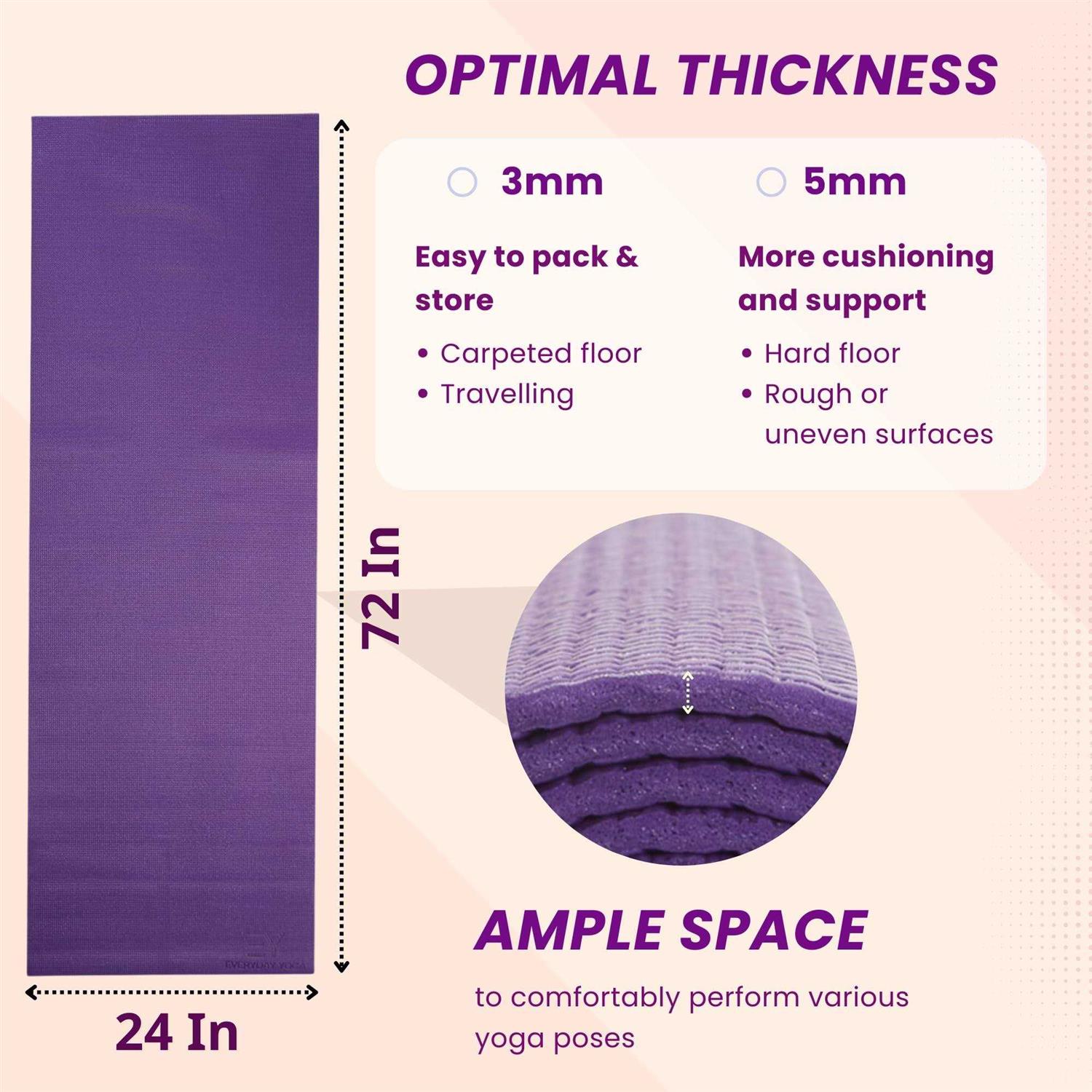 Everyday Yoga Mat 72 Inch - Image 4
